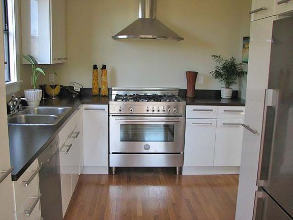 Remodeled kitchen
