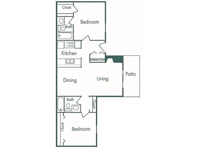 Floor plan Bordeaux