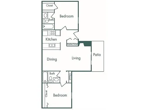Floor plan Bordeaux