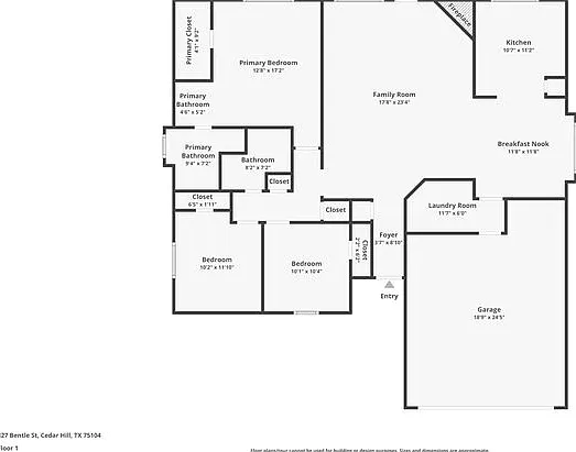 3 bed, 2.0 bath, 1508 sqft, $1,845 — Photo 2