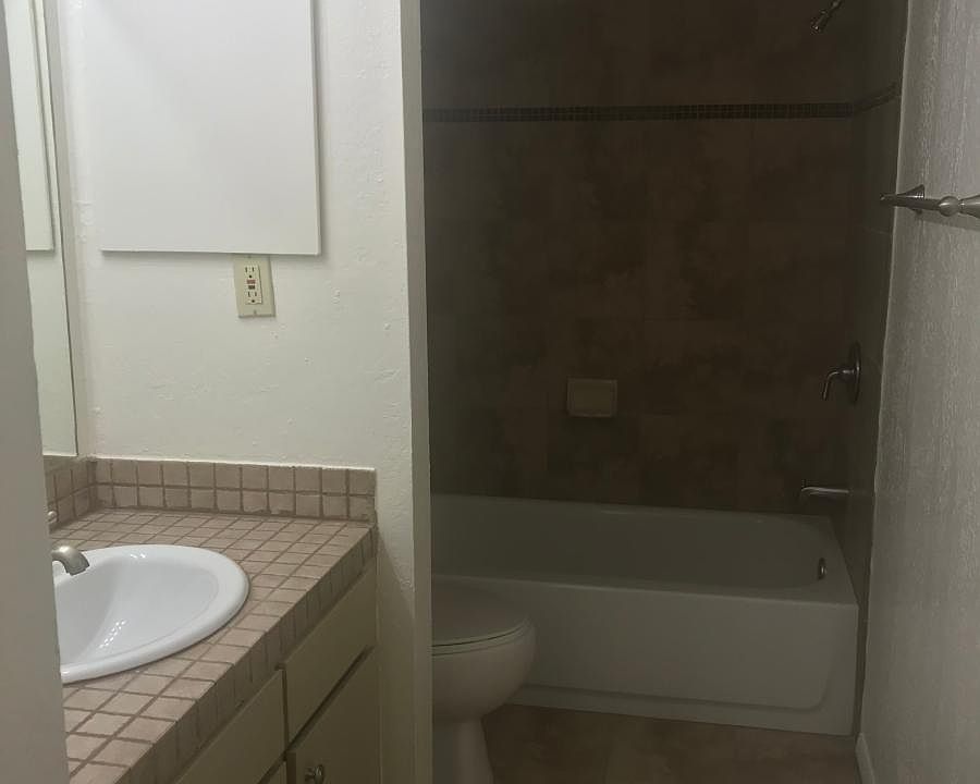 Hallway restroom