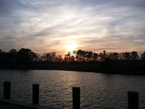 Sunset from the dock