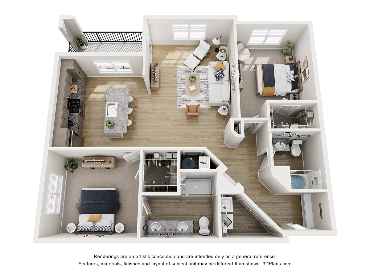 Floor plan B2