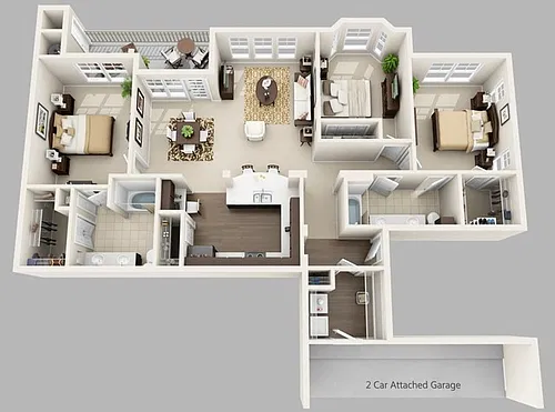 Floor plan Pike's Peak