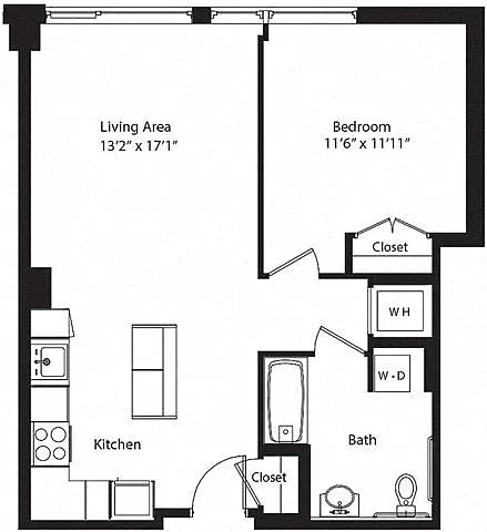 Floor plan 1M