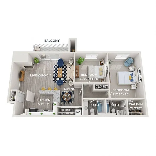 Floor plan C2p
