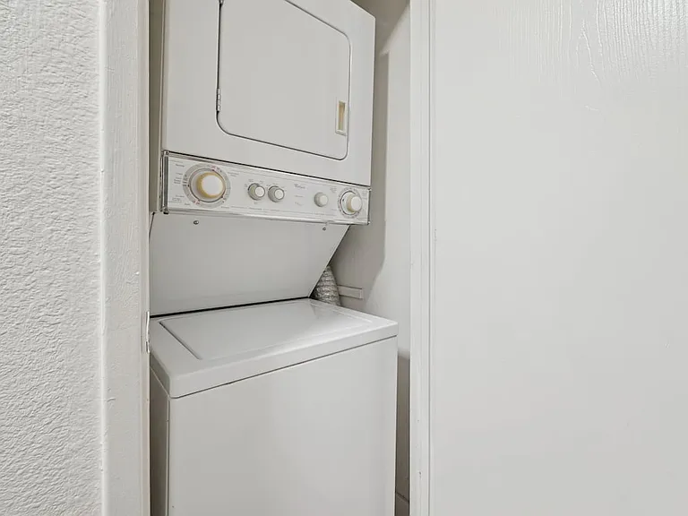 In-unit washer and dryer