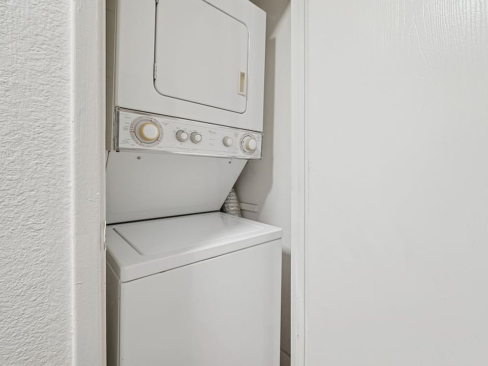 In-unit washer and dryer