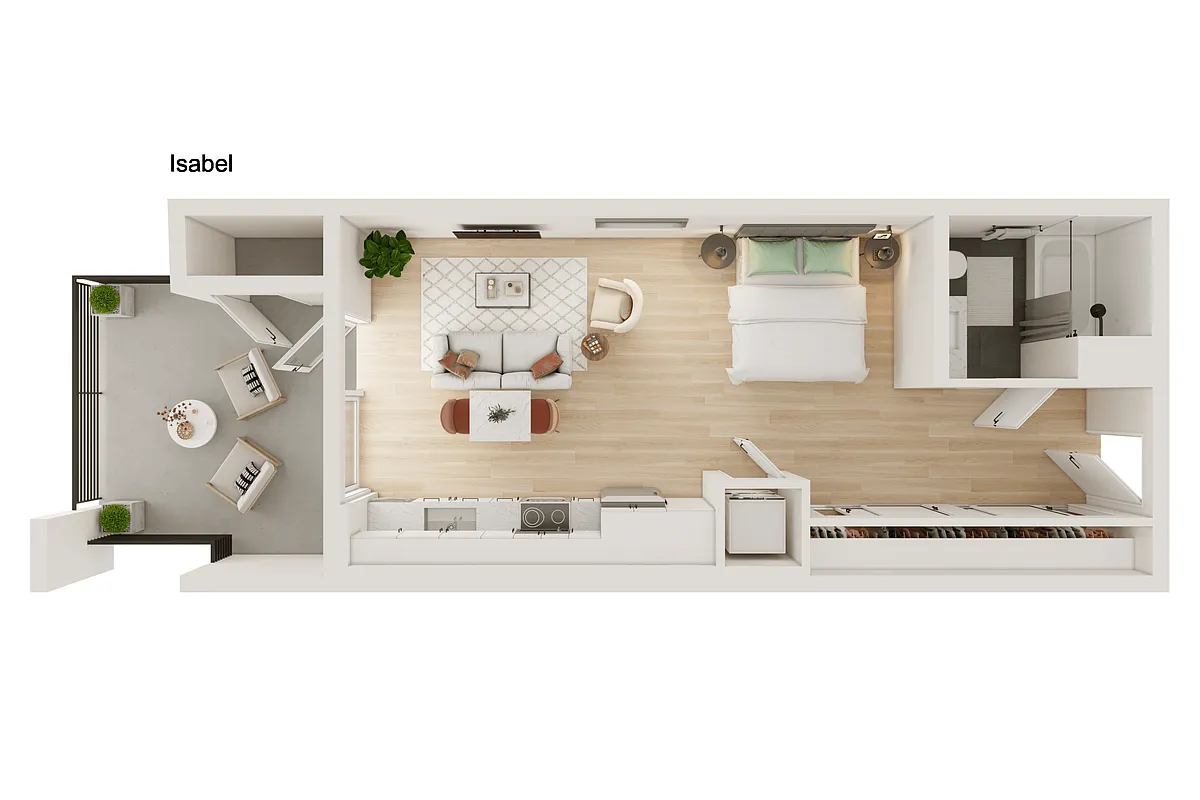 Floor plan Isabel