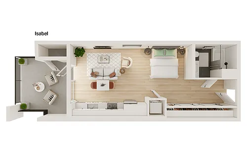 Floor plan Isabel
