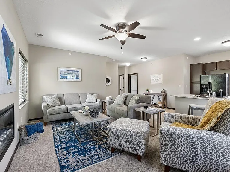 Inviting living spaces create an easy backdrop for relaxing, entertaining, and feeling right at home.