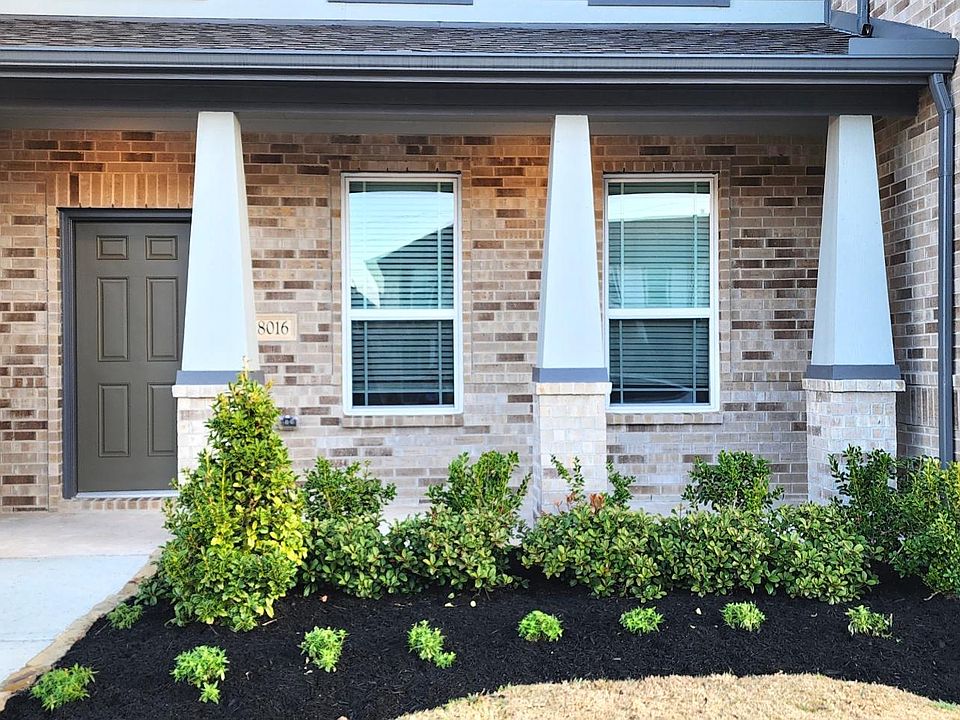 Front entrance with big porch.