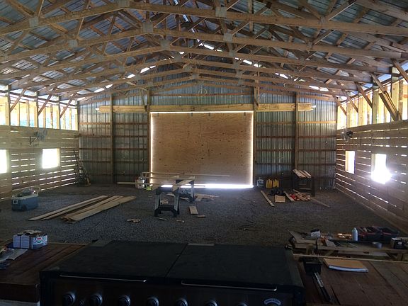 Inside Barn