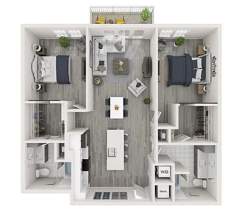 Floor plan The Nola
