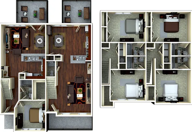 Birchmore_2_Bed_Topdown with Levels Birchmore_2_Bed_Topdown with Levels