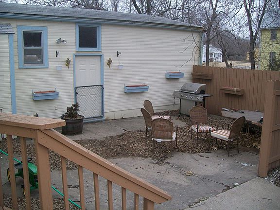 rear patio
