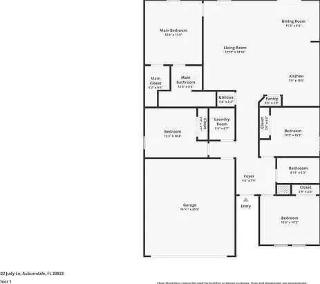 3 bed, 2.0 bath, 1566 sqft, $2,095 — Photo 2