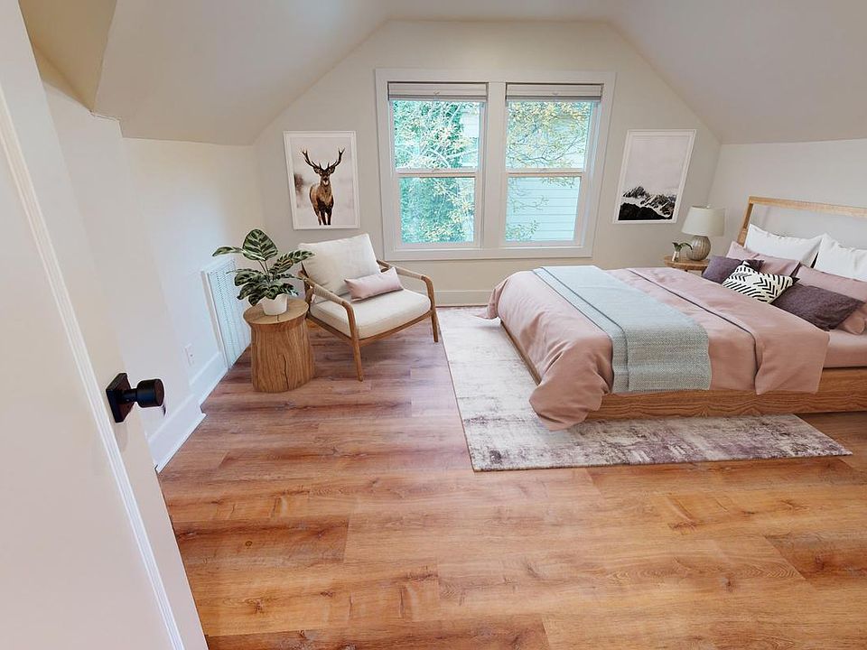 Bedroom 1. This image shows a virtually furnished space. Bedrooms come unfurnished.