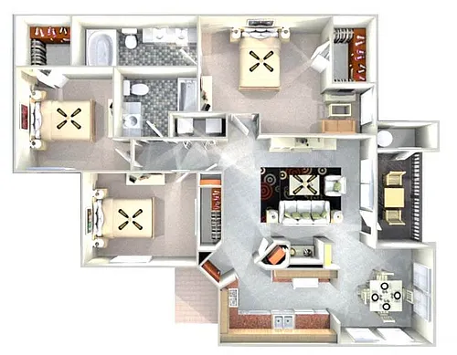 Floor plan Eastman