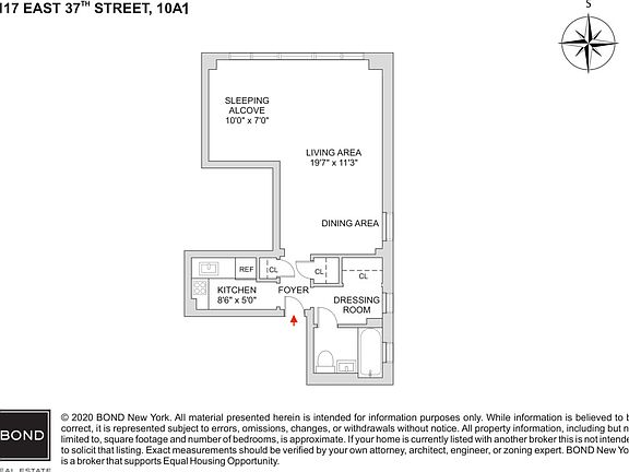 2nd image of 117 E 37th St #10A1