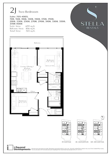 Floor plan 2J