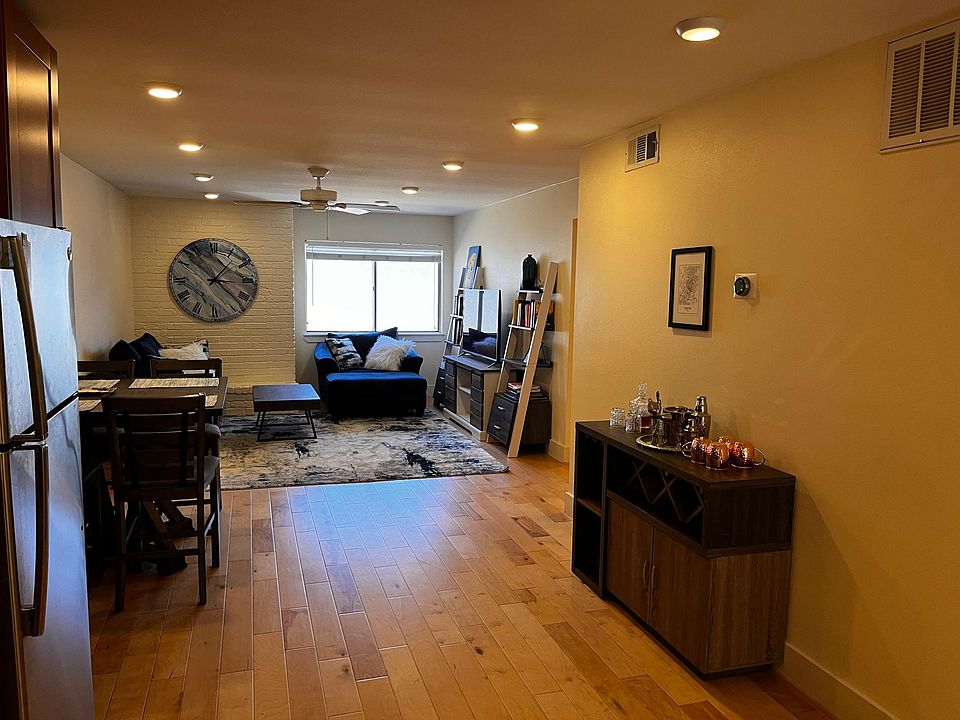 Spacious living room. Furnished as seen.