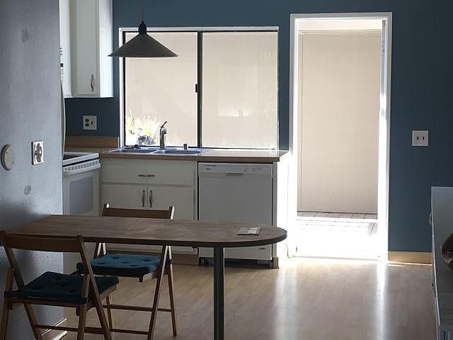 Living Area and Kitchen