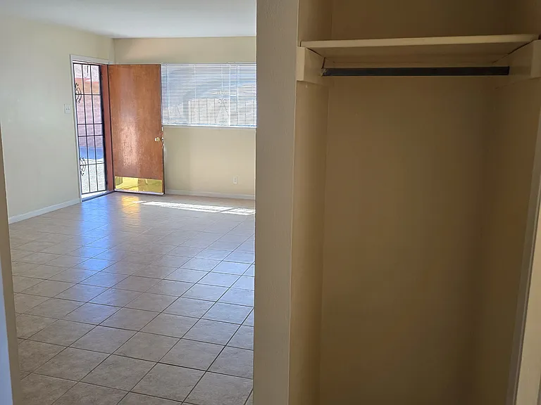Living Room and Hall Closet