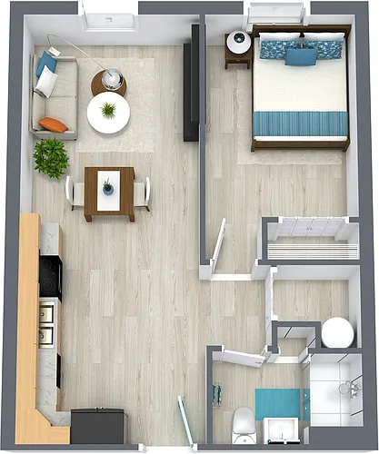 Floor plan The Walnut