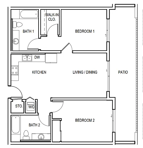 Floor plan A