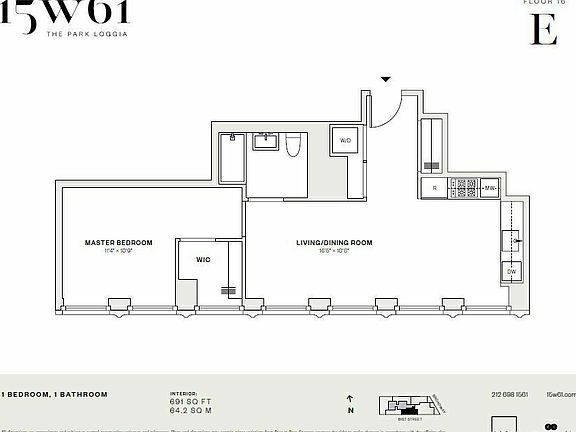 2nd image of 15 W 61st St APT 16E