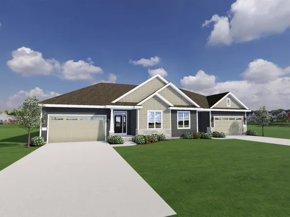 The Adler Twin Home Plan, Heritage Hills