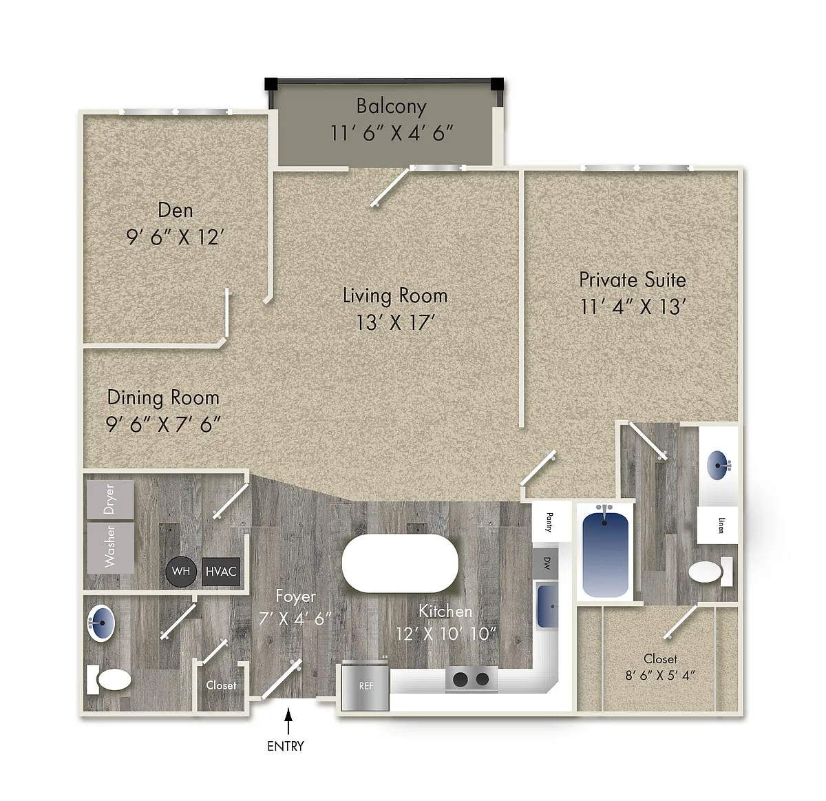 Floor plan Bezel II
