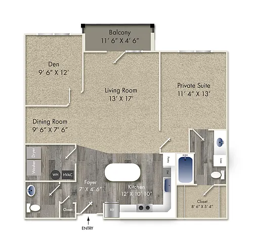 Floor plan Bezel II