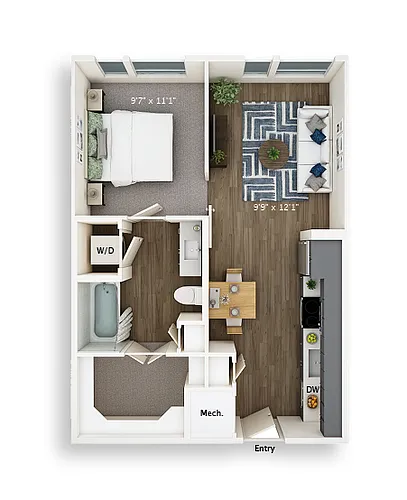 Floor plan E1