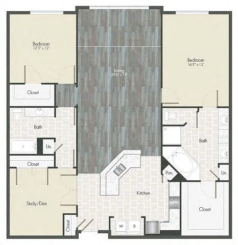 Floor plan B3