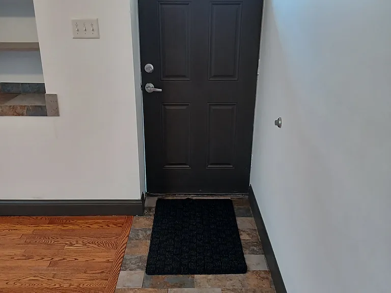 Rear door to deck