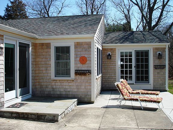 Back view of house