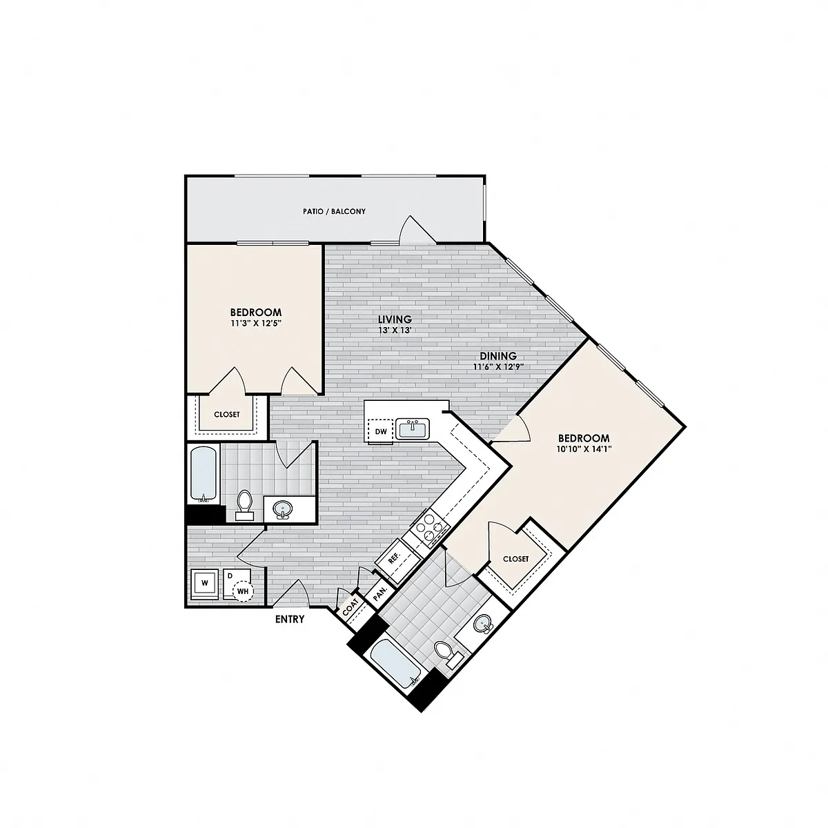 Floor plan B2D