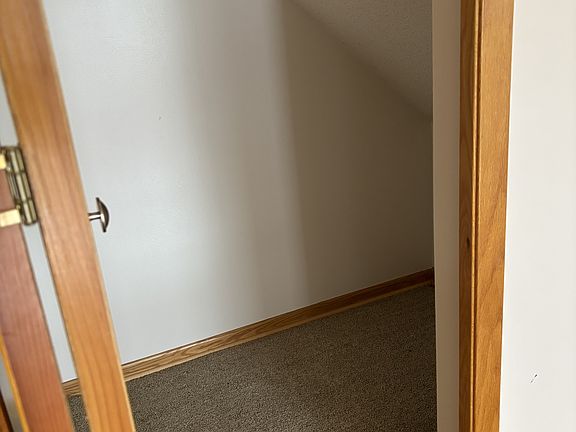 Closet under stairwell