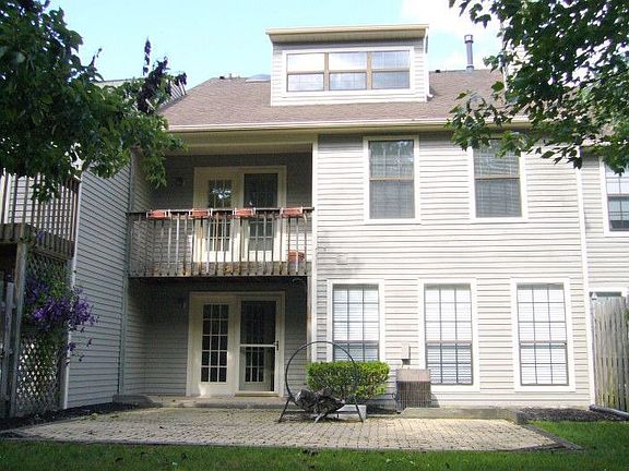 Back facing golf course