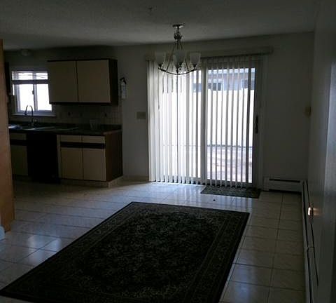 Dining Room with slider door entrance to Patio