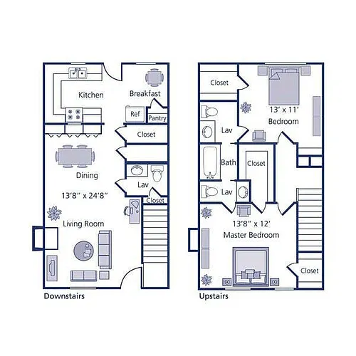 Floor plan 2C-1172