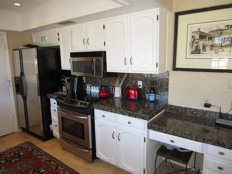 Stainless and granite fully loaded kitchen