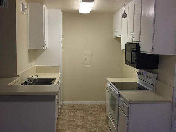 Kitchen from dining area