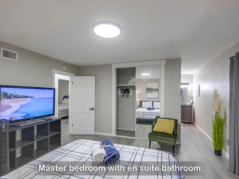Experience the convenience of an en suite bathroom in the master bedroom