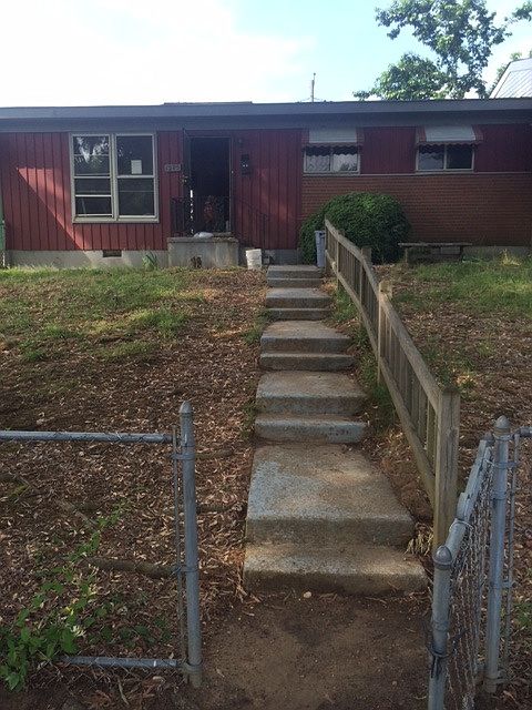 FENCED FRONT YARD