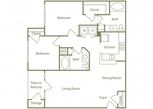 Floor plan The McCollum