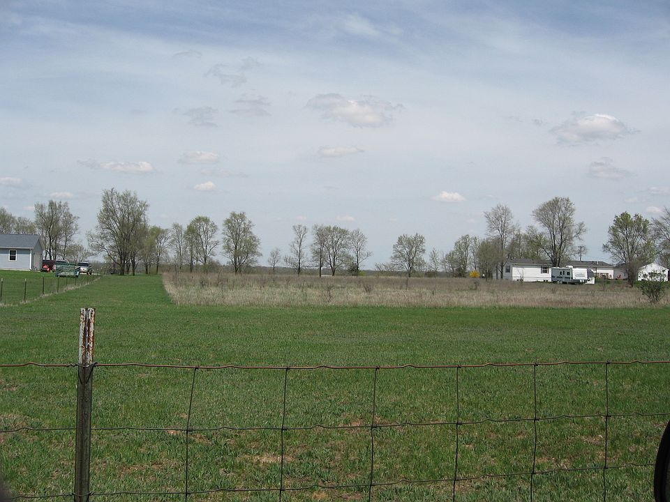 back of lot to road