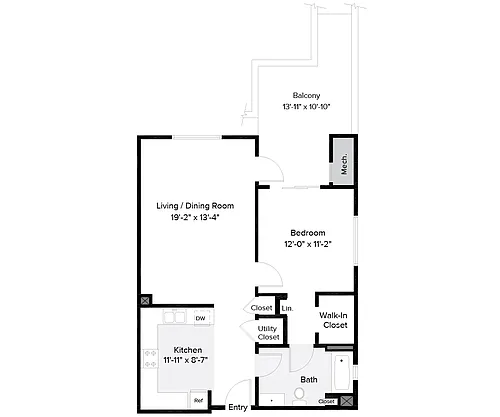 Floor plan 722